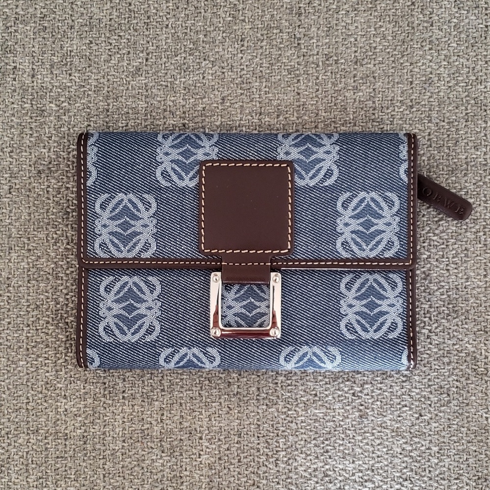 Loewe Anagram Continental Wallet